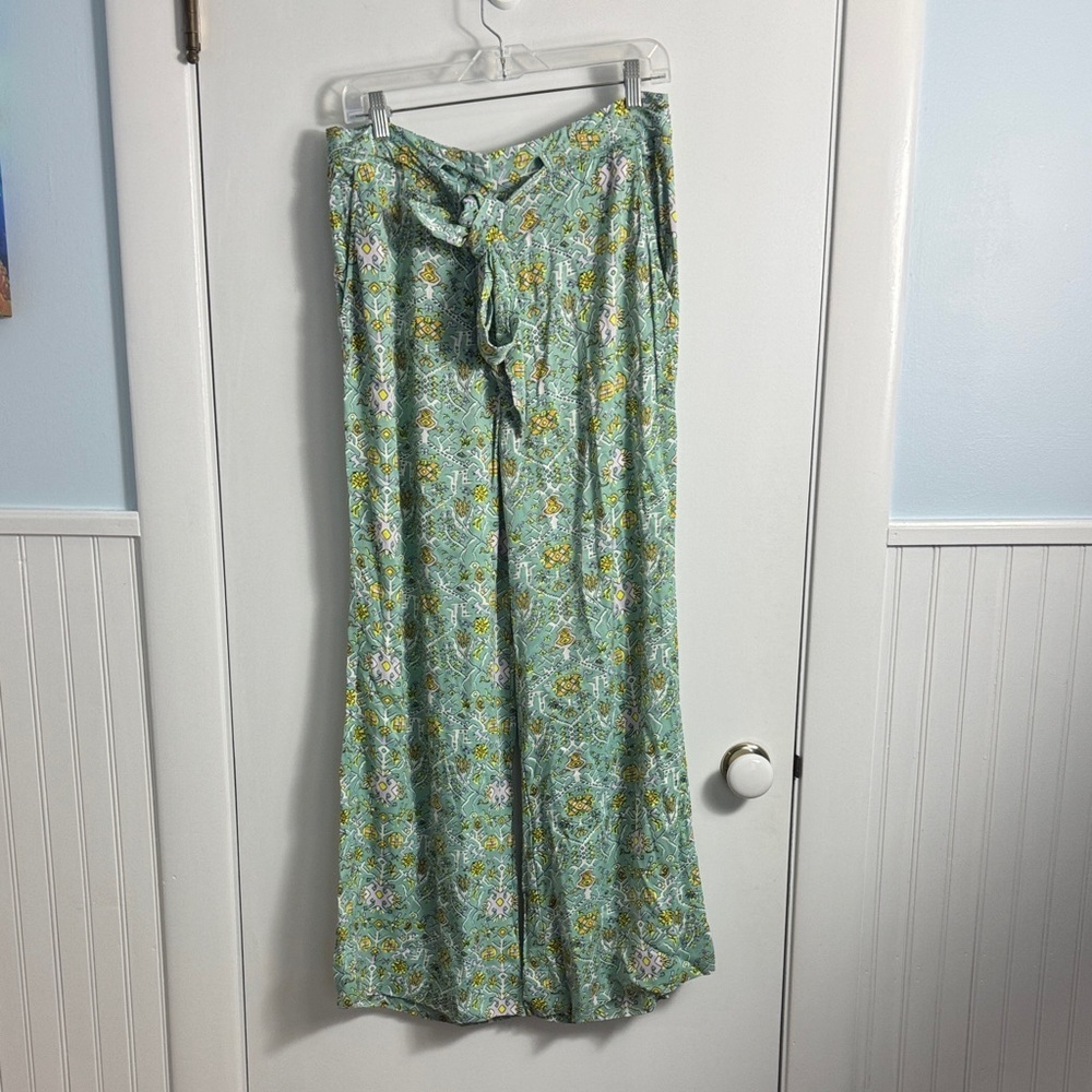 Anthropologie‎ Maeve Alina Island Wide Leg Pants Size 12 - Picture 2 of 10
